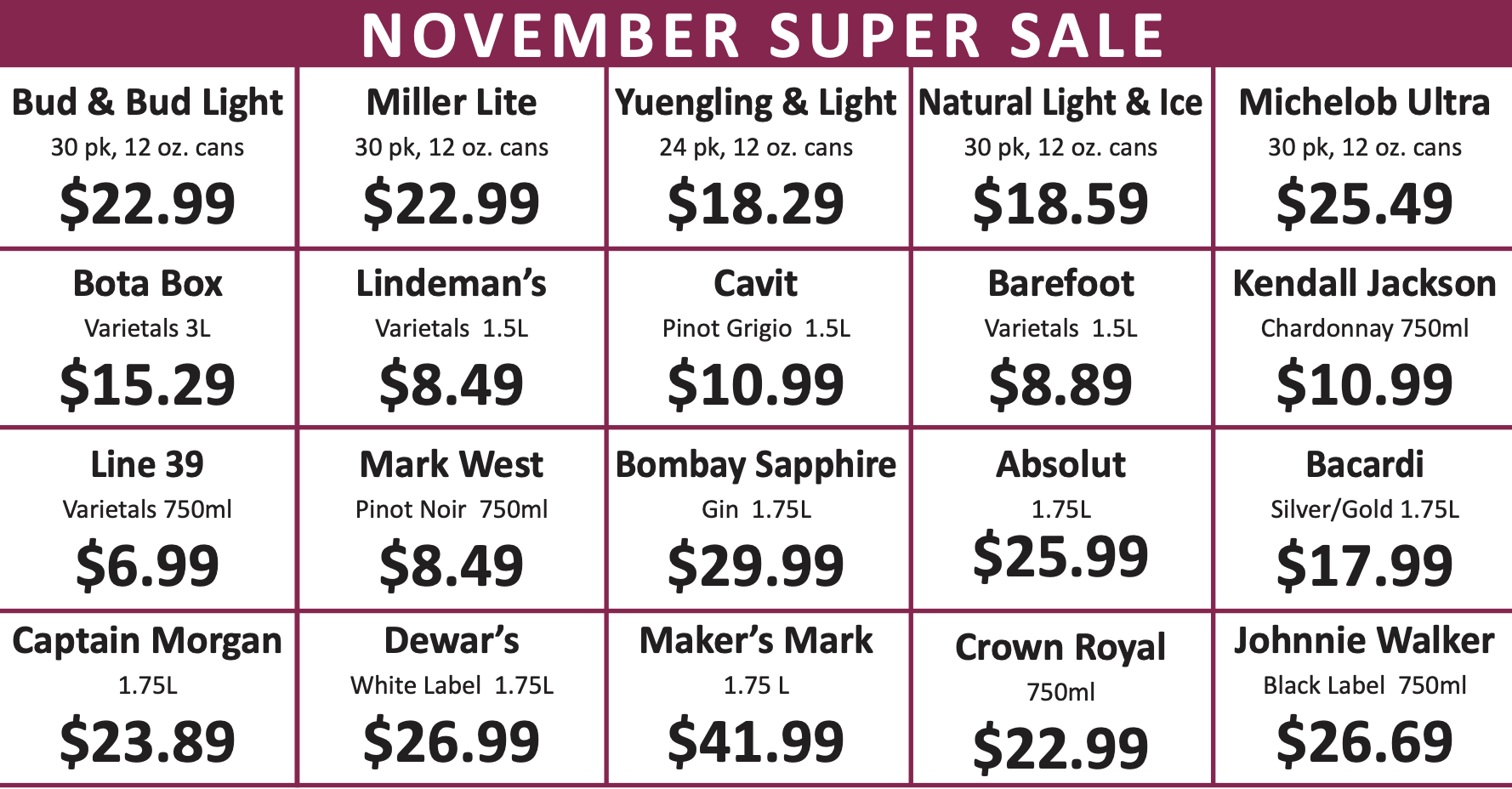February Super Sale