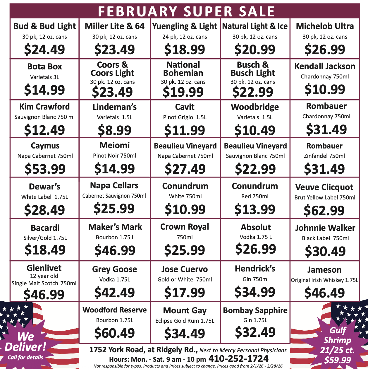 February Super Sale