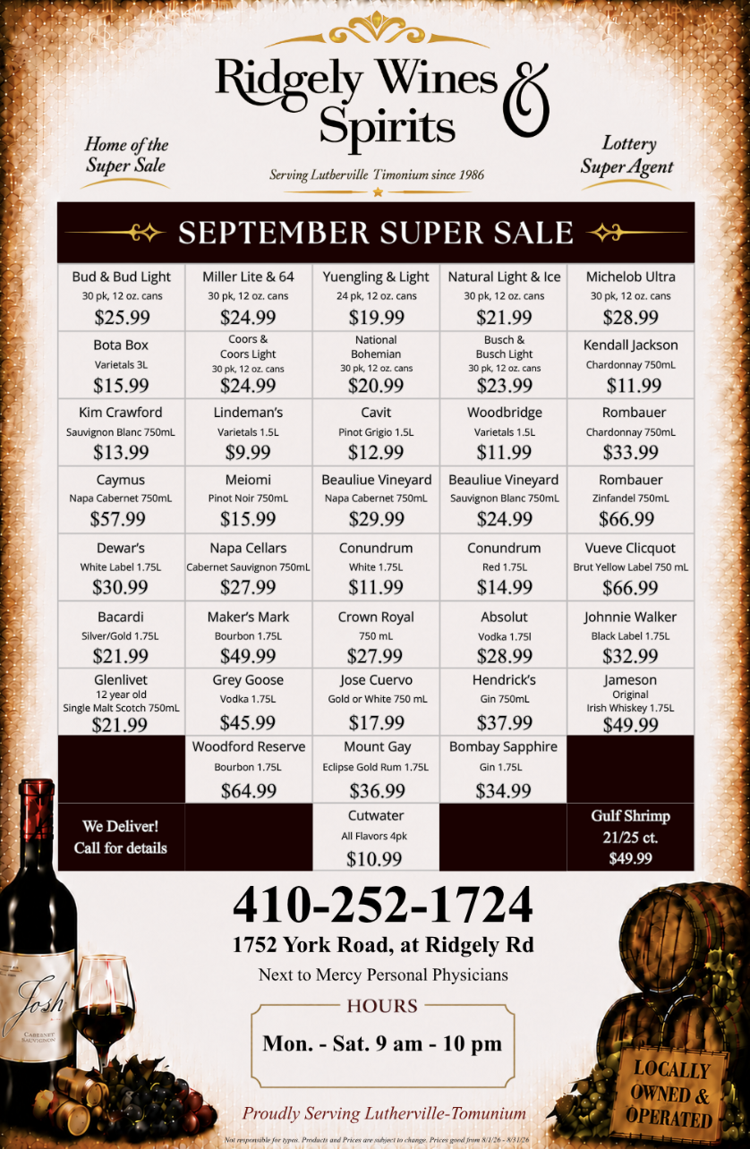 September Super Sale