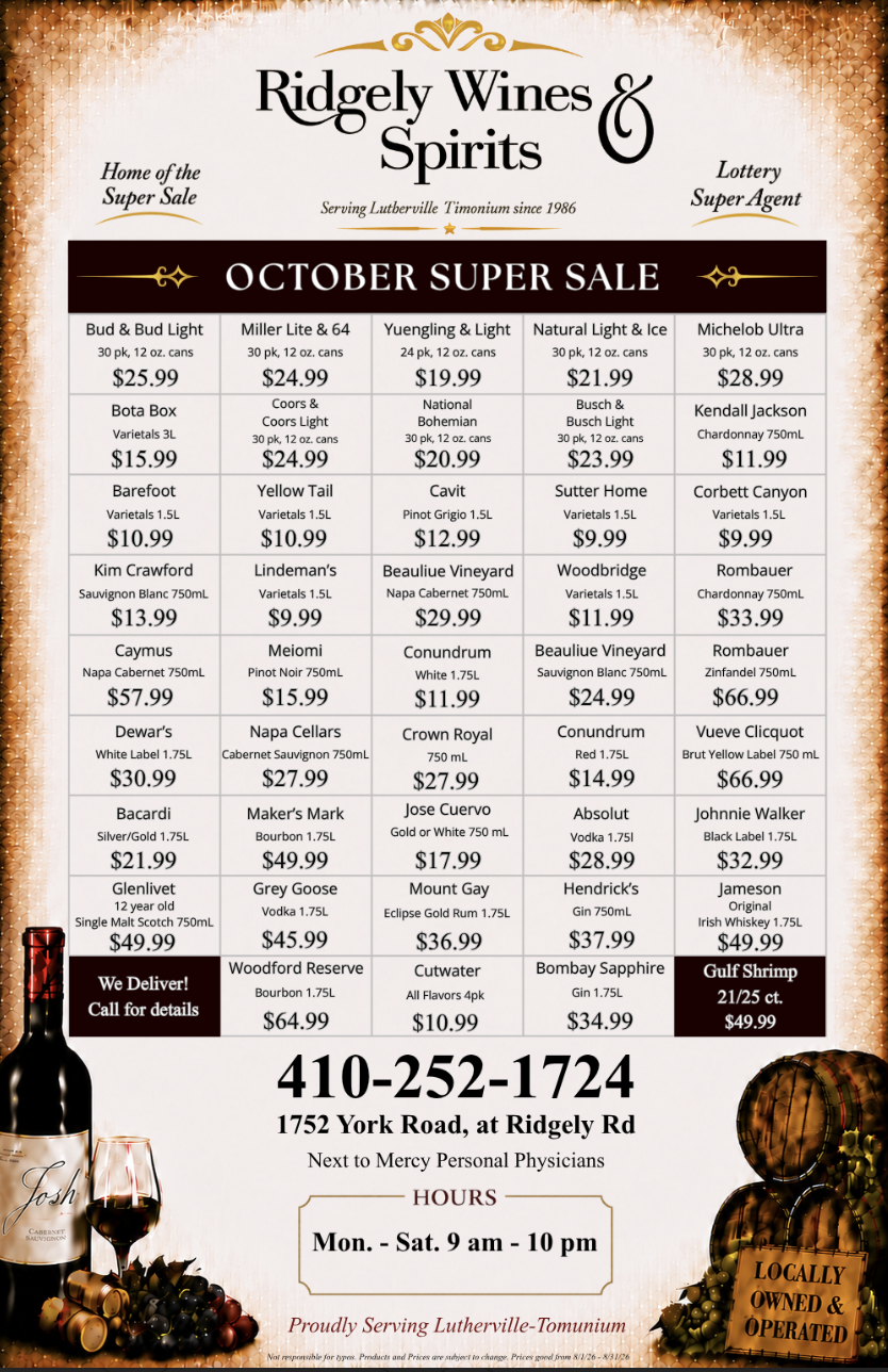 October Super Sale